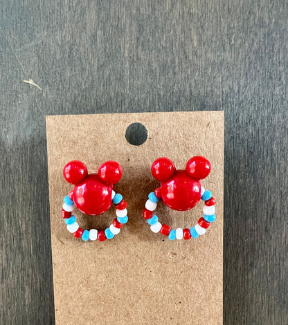 RWB Mini Earrings