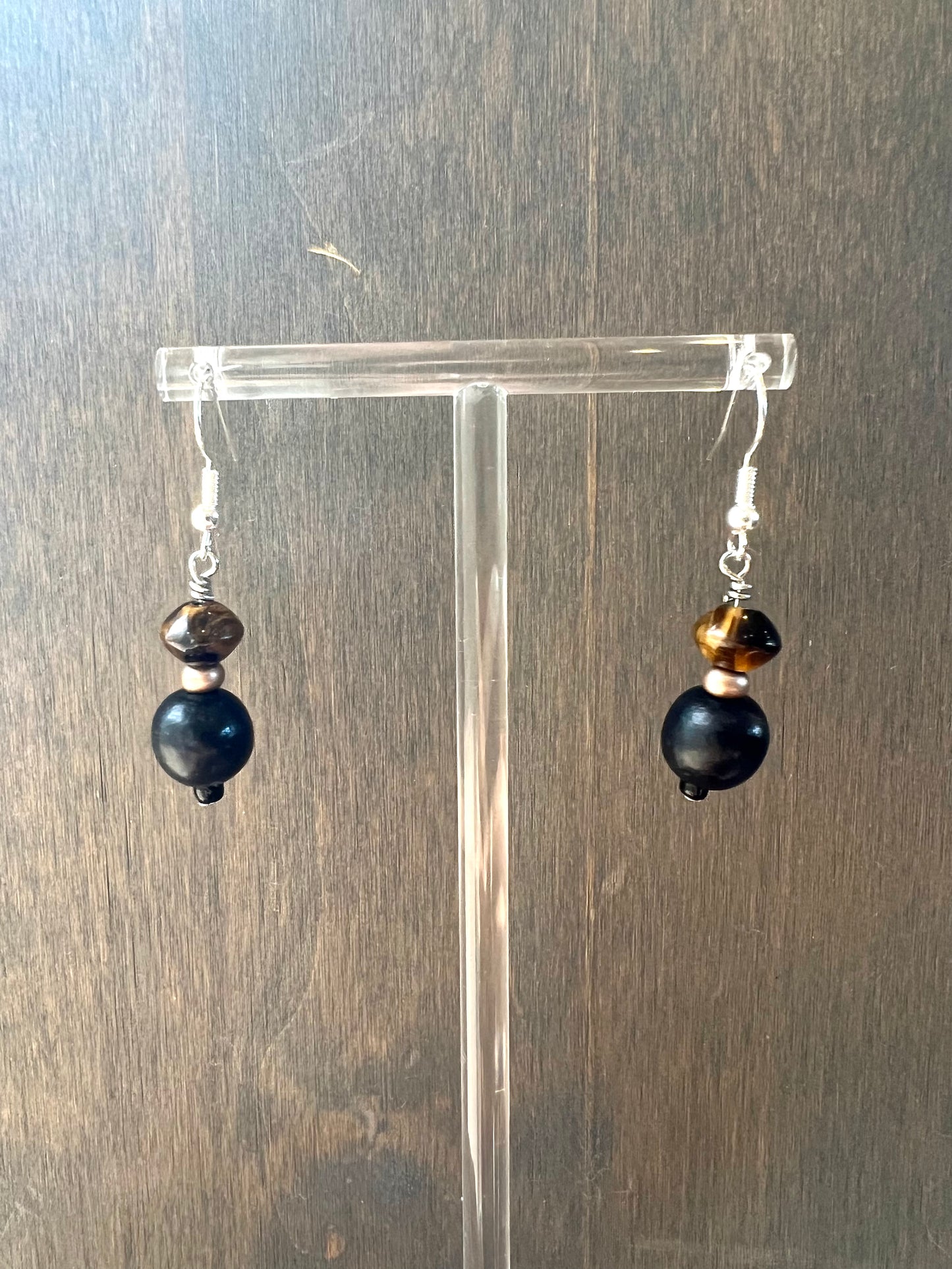 Chestnut Praline Earrings